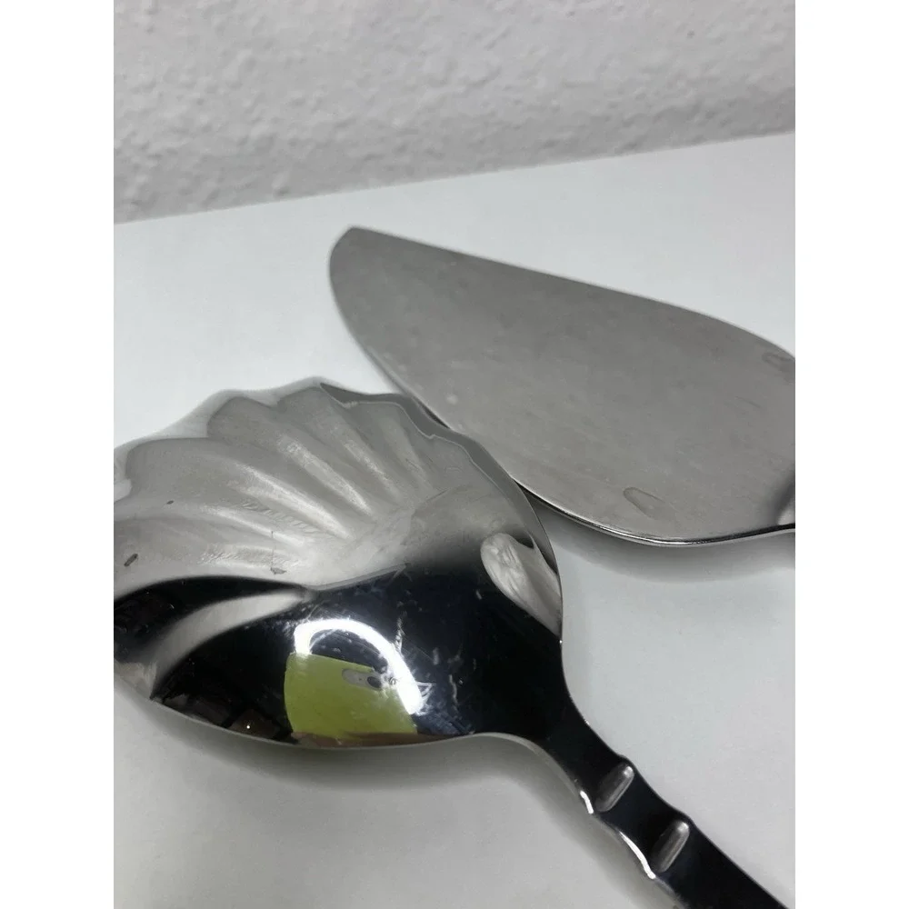 Heritage Mint Ltd BENTLEY Stainless 18/10 Glossy Casserole Spoon Pie/Cake Server
